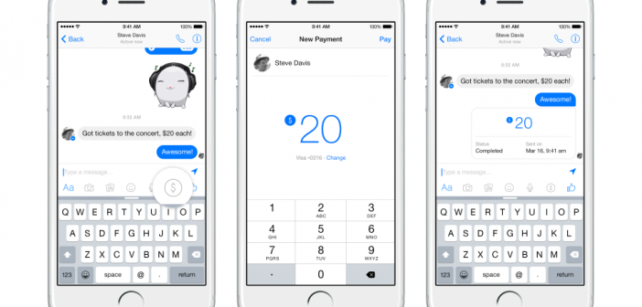 Facebook's Messenger app users will be able to link their debit cards to the app and message money to each other.
