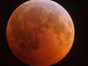 Blood  lunar eclipse